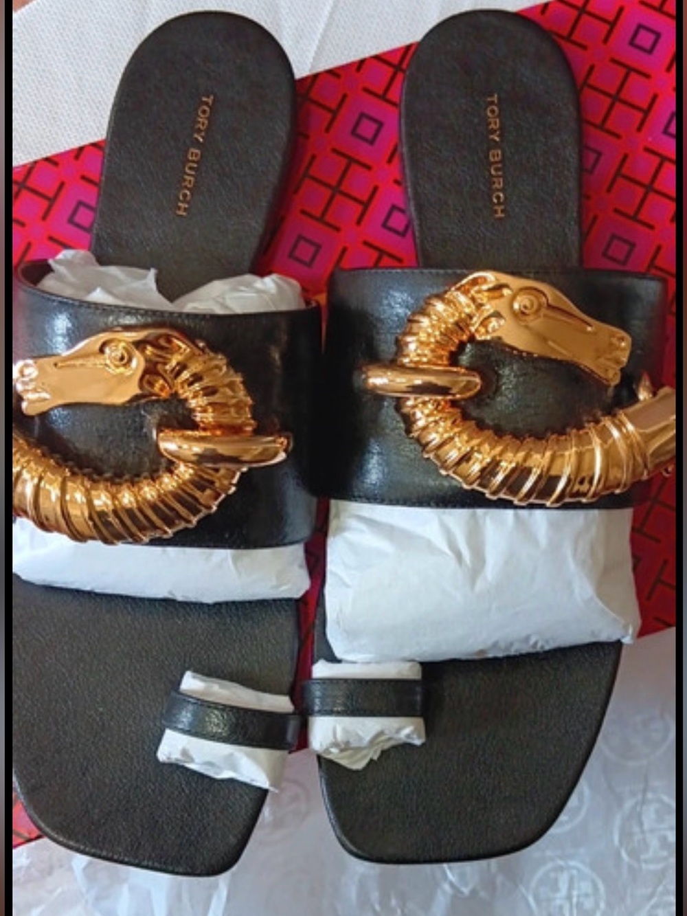 Tory Burch Jessa Toe Ring Sandals